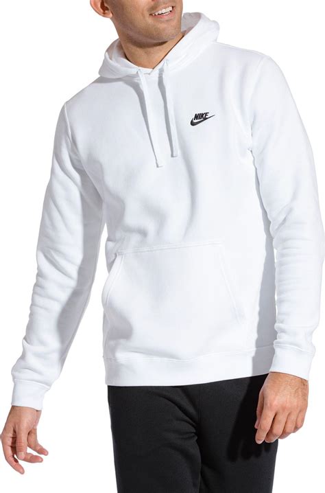 nike weiß sweater|White Nike Hoodies .